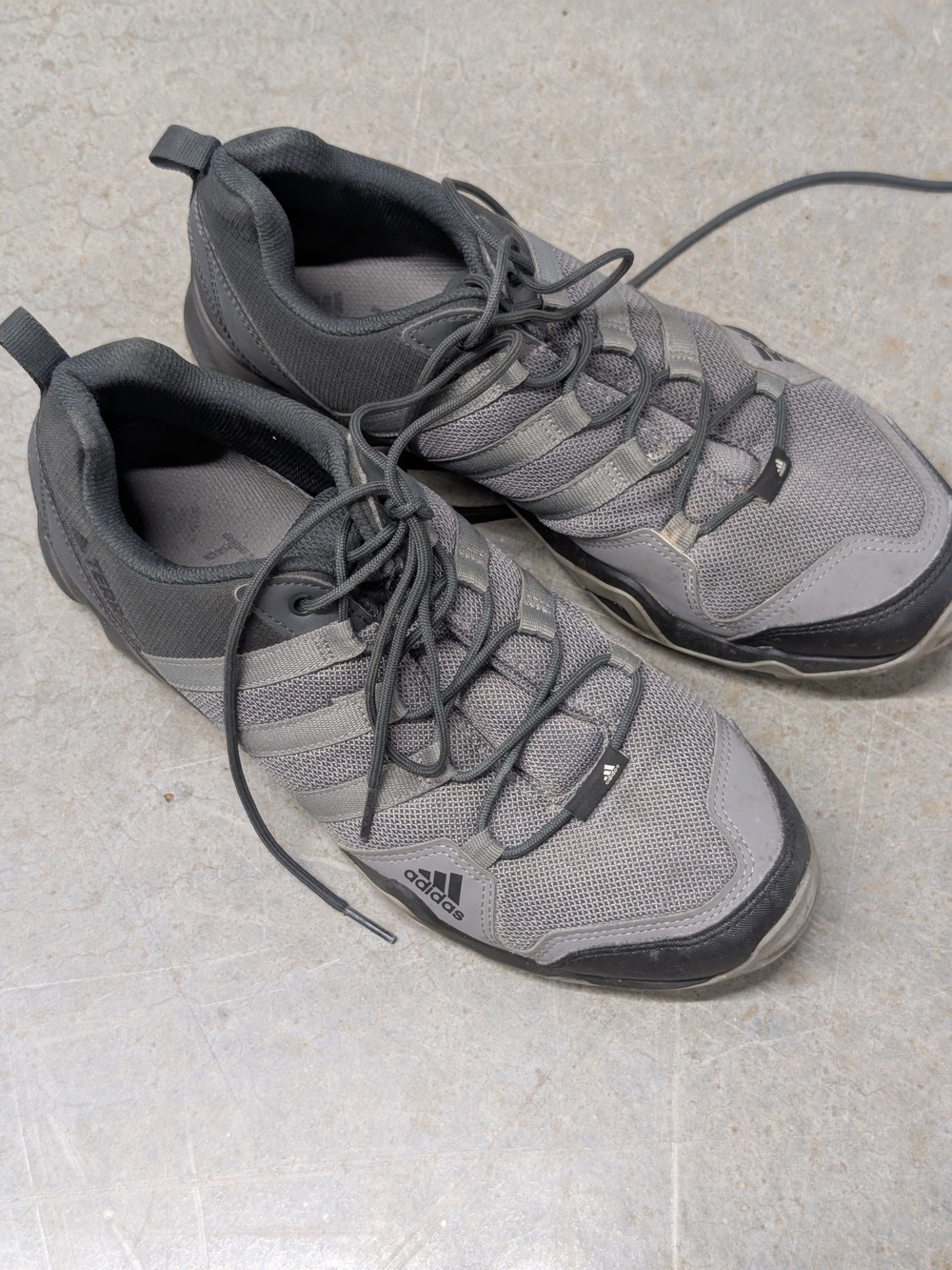 adidas Men’s Grey Athletic Sneakers